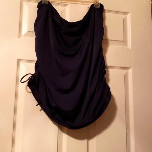 Navy blue Swim skirt - Picture 1 of 7
